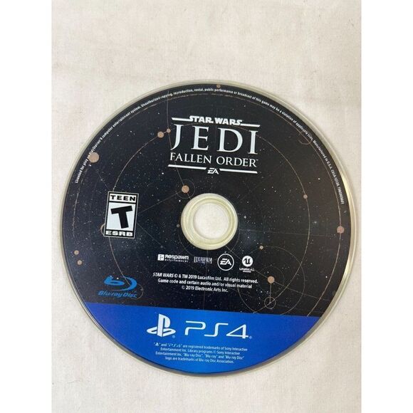 Star Wars Jedi: Fallen Order - PS4 - Game Disc Only Tested - Picture 1 of 6